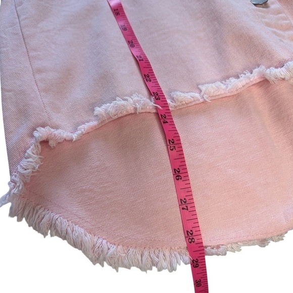 Fantastic Fawn Jacket Womens S Pink Sequin Shacket Western Festival Concert - Picture 8 of 11